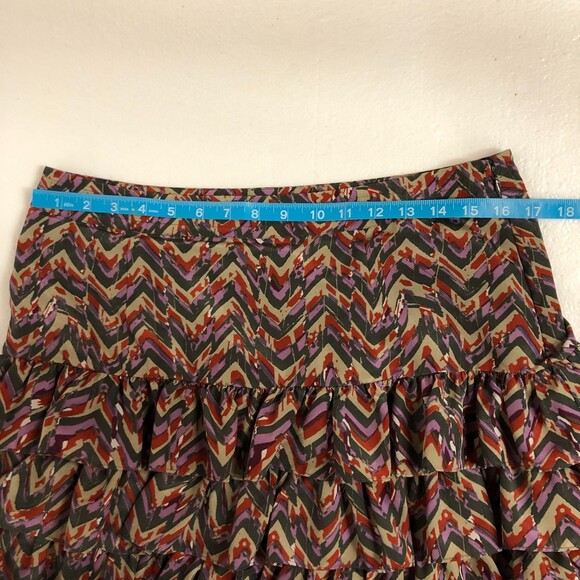 Banana Republic Ruffled Skirt Size 10 - Picture 6 of 9